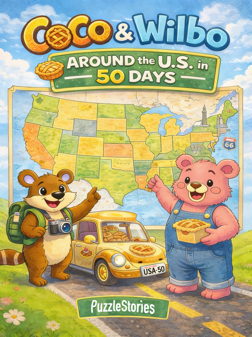 CoCo & Wilbo Around the U.S. in 50 DAYS